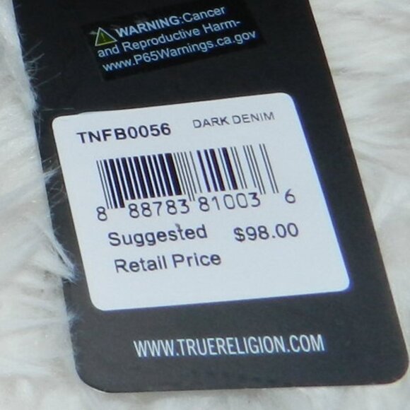 True Religion Crossbody Mini Flap Adjustable Strap Bag Blue Denim 🆕FAST😮💨⚡🚚 - Picture 13 of 15